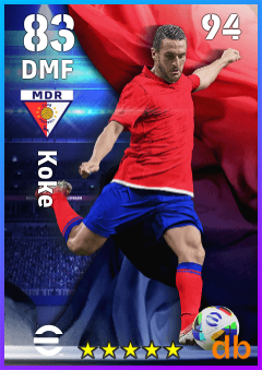Koke eFootball player card