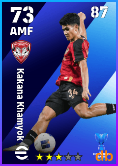 Kakana Khamyok — AMF, OVR 73, MAX 87
