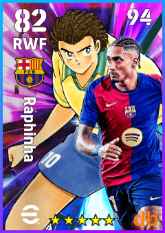 Raphinha eFootball player card