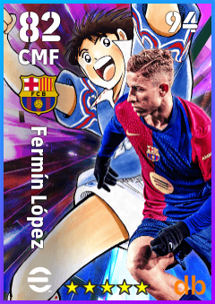 Fermín López — CMF, OVR 82, MAX 94