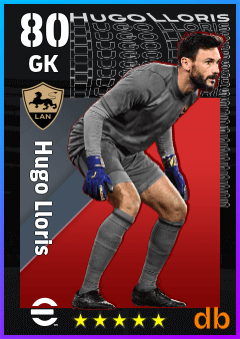 Hugo Lloris eFootball player card