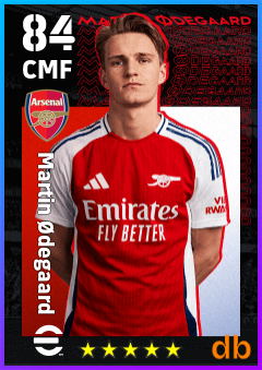 Martin Ødegaard eFootball player card