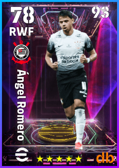 Ángel Romero — RWF, OVR 78, MAX 93