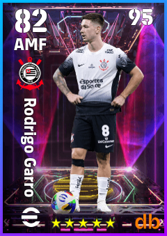 Rodrigo Garro — AMF, OVR 82, MAX 95