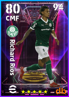 Richard Ríos — CMF, OVR 80, MAX 94