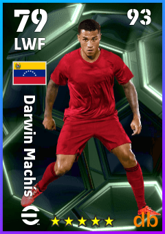 Darwin Machís — LWF, OVR 79, MAX 93