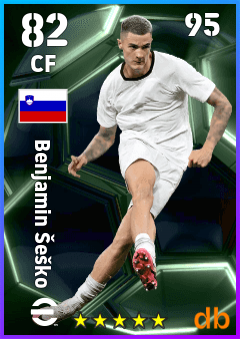 Benjamin Šeško eFootball player card