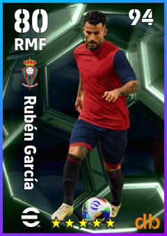 Rubén García — RMF, OVR 80, MAX 94