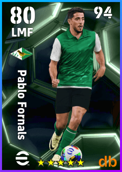 Pablo Fornals — LMF, OVR 80, MAX 94