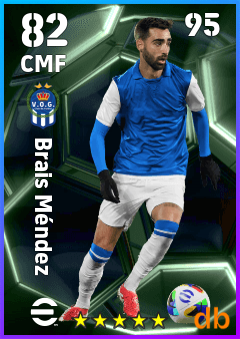 Brais Méndez — CMF, OVR 82, MAX 95