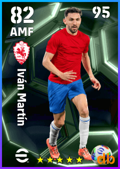 Iván Martín eFootball player card