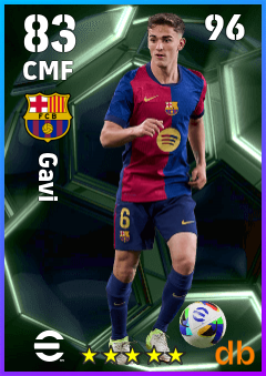Gavi eFootball player card