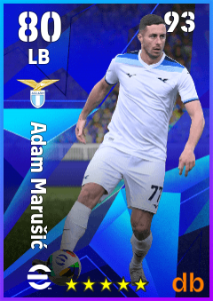 Adam Marušić — LB, OVR 80, MAX 93