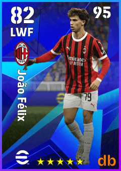 João Félix — LWF, OVR 82, MAX 95