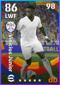 Vinícius Júnior eFootball player card