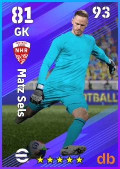 Matz Sels — GK, OVR 81, MAX 93