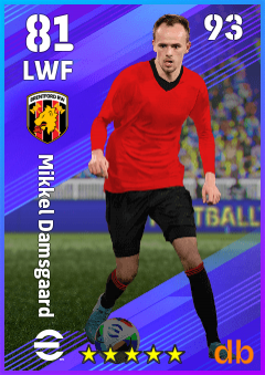 Mikkel Damsgaard eFootball player card
