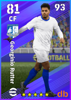 Georginio Rutter eFootball player card