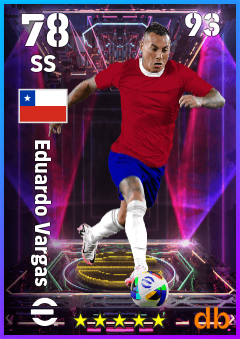 Eduardo Vargas — SS, OVR 78, MAX 93
