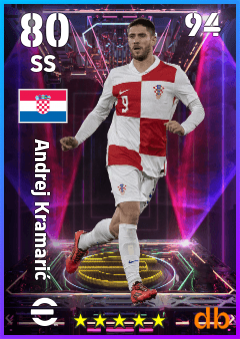 Andrej Kramarić — SS, OVR 80, MAX 94