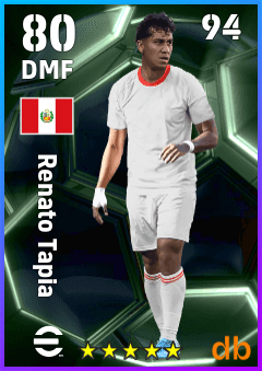 Renato Tapia eFootball player card