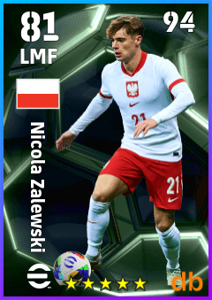Nicola Zalewski — LMF, OVR 81, MAX 94