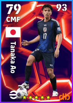 Tanaka Ao — CMF, OVR 79, MAX 93