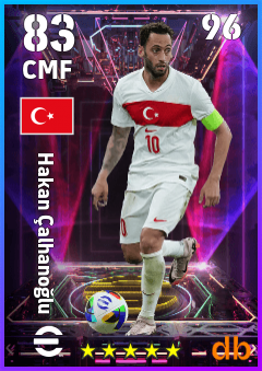 Hakan Çalhanoğlu eFootball player card
