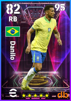 Danilo eFootball player card