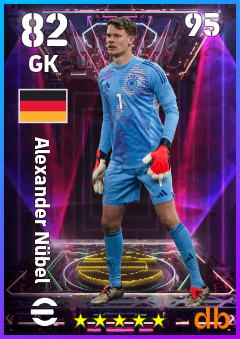 Alexander Nübel — GK, OVR 82, MAX 95