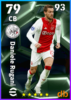 Daniele Rugani — CB, OVR 79, MAX 93