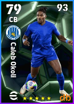 Caleb Okoli — CB, OVR 79, MAX 93