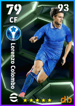 Lorenzo Colombo — CF, OVR 79, MAX 93
