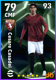 Cesare Casadei — CMF, OVR 79, MAX 93