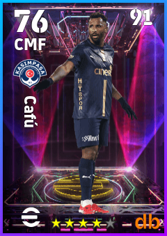 Cafú — CMF, OVR 76, MAX 91