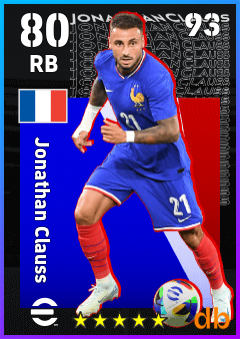 Jonathan Clauss — RB, OVR 80, MAX 93
