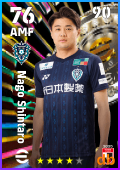 Nago Shintaro — AMF, OVR 76, MAX 90