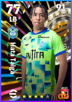 Hata Taiga — LB, OVR 77, MAX 91