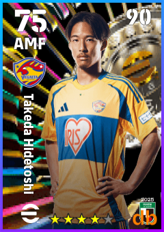 Takeda Hidetoshi — AMF, OVR 75, MAX 90