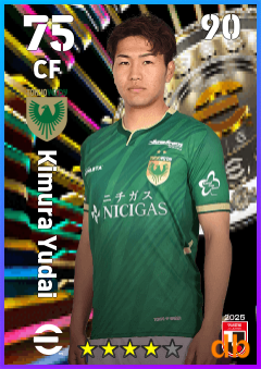 Kimura Yudai eFootball player card