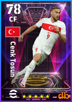 Cenk Tosun — CF, OVR 78, MAX 78