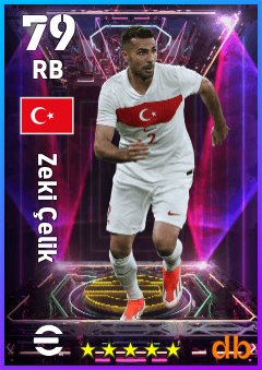 Zeki Çelik eFootball player card