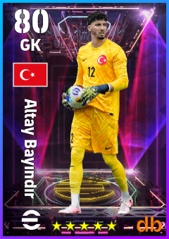 Altay Bayındır eFootball player card