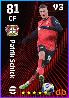 Patrik Schick eFootball player card