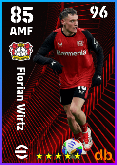 Florian Wirtz eFootball player card