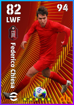 Federico Chiesa eFootball player card