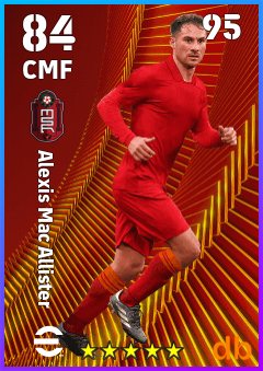 Alexis Mac Allister eFootball player card