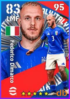 Federico Dimarco eFootball player card
