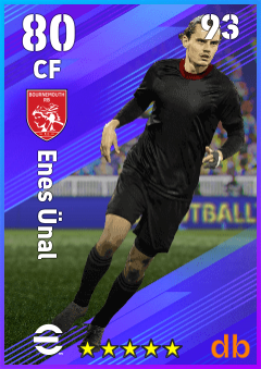 Enes Ünal — CF, OVR 80, MAX 93