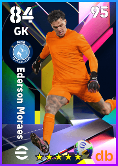 Ederson Moraes — GK, OVR 84, MAX 95